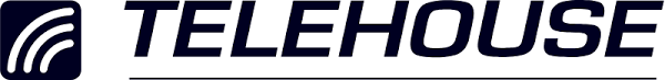 Logo de Telehouse en noir